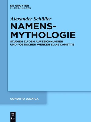 cover image of Namensmythologie